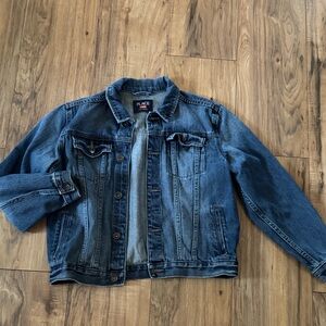 Place Blue Denim Jacket with Orange Size Badge